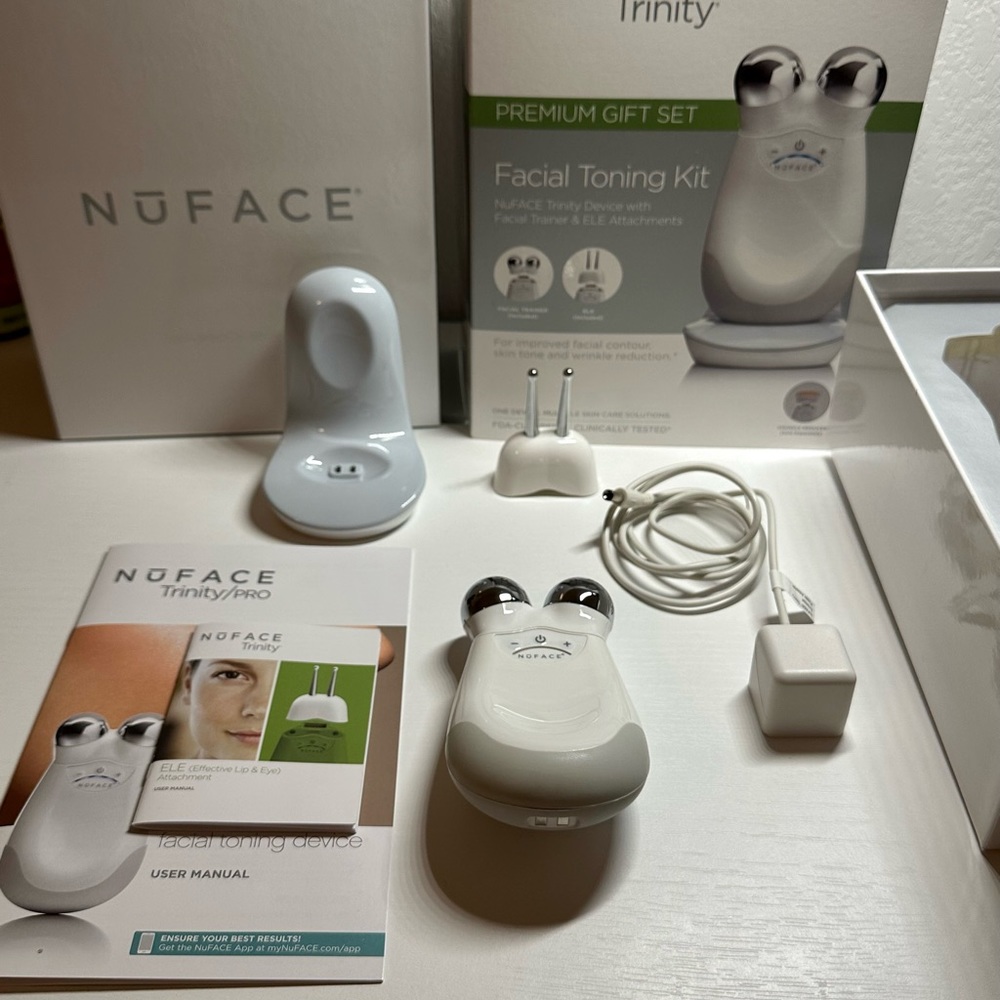 NuFACE Trinity + Trinity ELE Attachment Set (Worth $474)